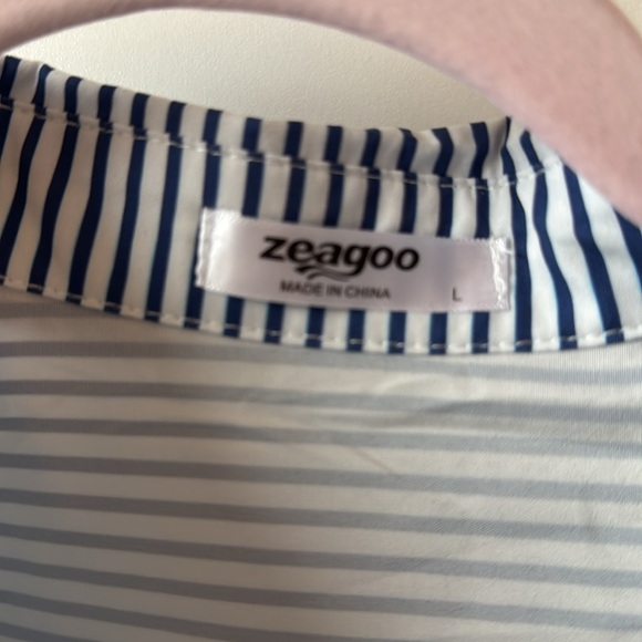 Pinned stripe Blouse - Picture 2 of 3